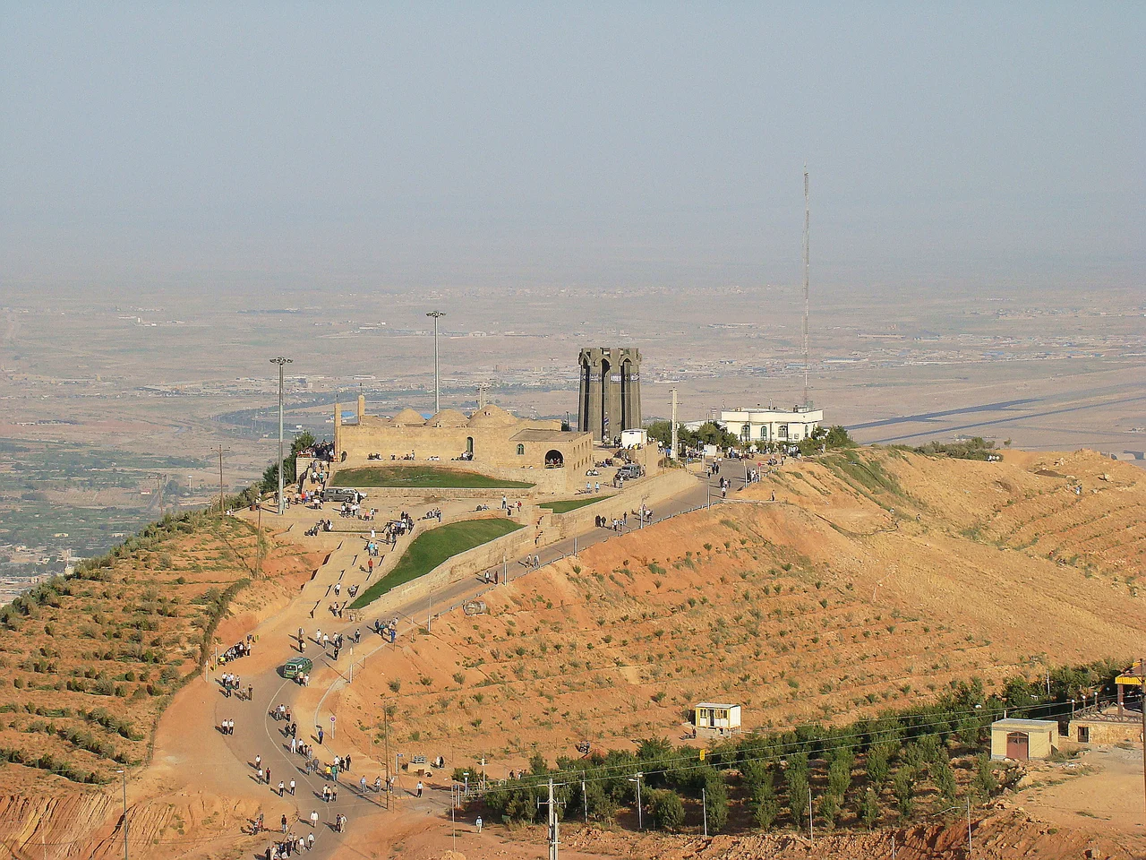 Eynali mountain in tabriz-iran